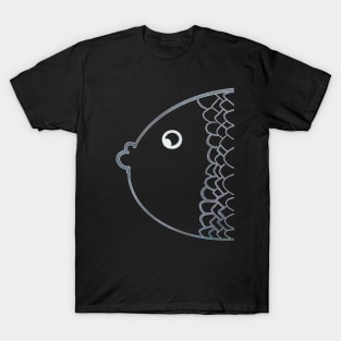 Colorful karp rainbow grey T-Shirt